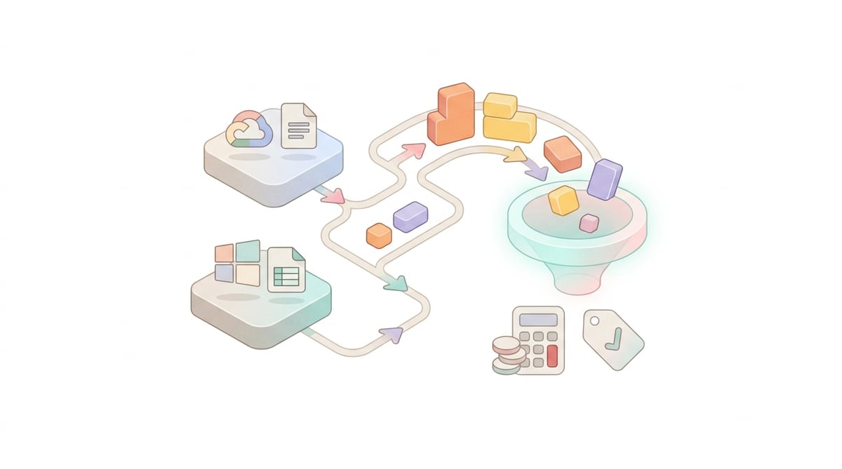 Streamlined Google Workspace and Microsoft subscription ordering with plan options and cost summary