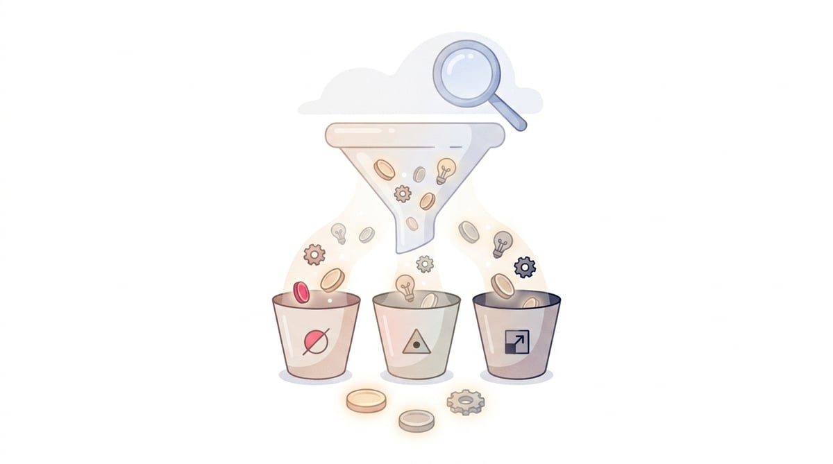 New in Composer Insights: Filter findings and savings by allocation