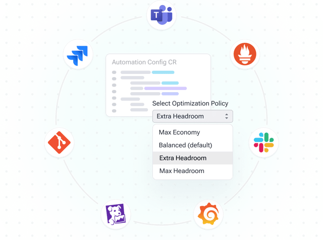 Oberfläche für reibungsloses Kubernetes-Tuning