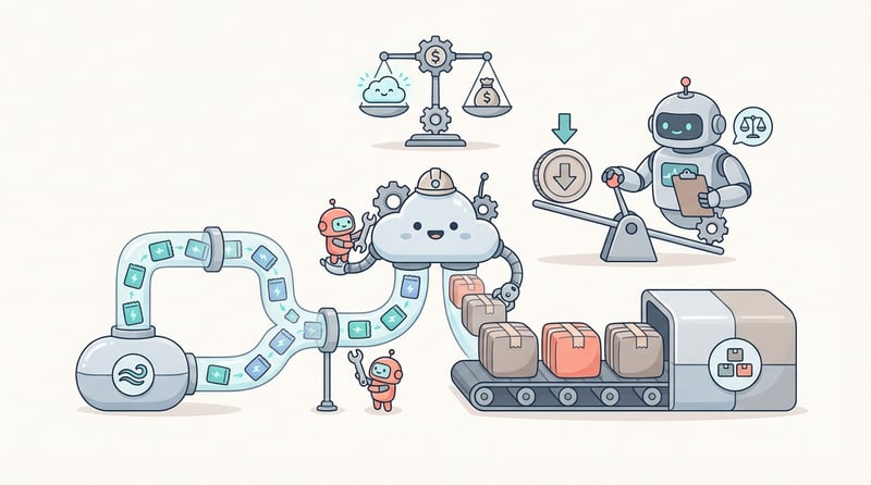 Dataflow cost optimization for streaming and batch workloads