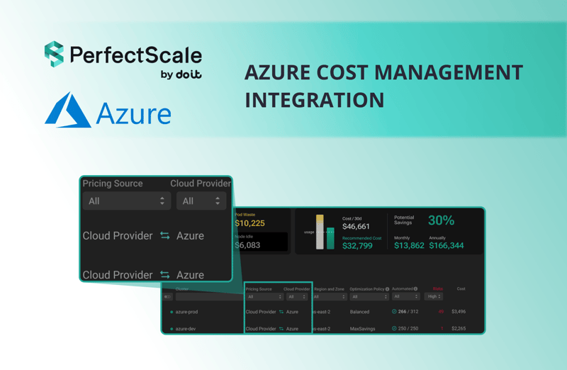 Azure Cost Management with PerfectScale