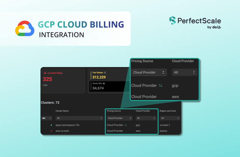 GCP Cloud Billing with PerfectScale