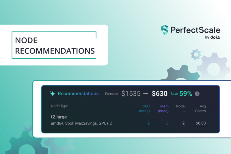 Precise K8s node optimization with PerfectScale by DoiT