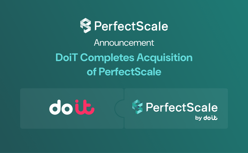 Press Release: DoiT Acquires PerfectScale