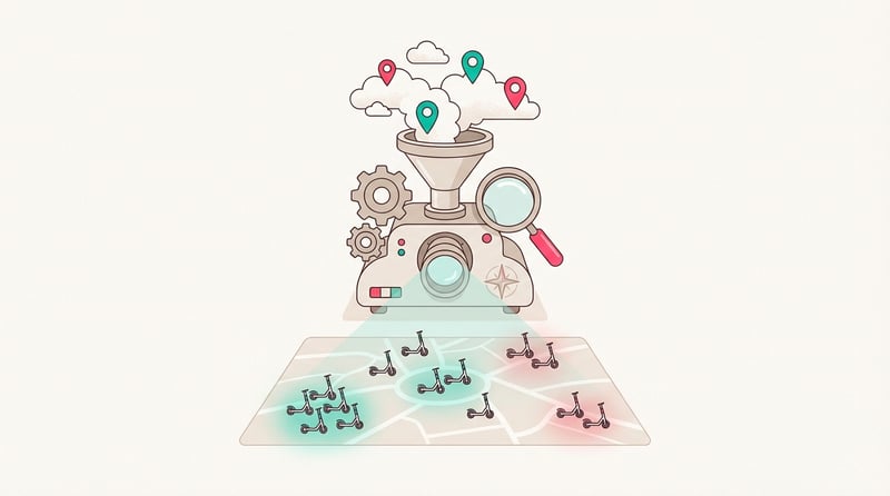 Predicting the Geospatial Availability of Mobility Services like Bird and Lime