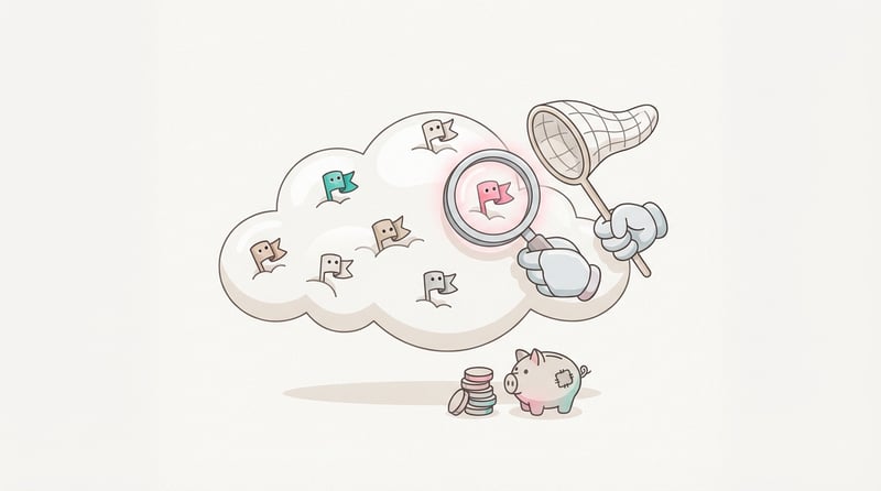 Seven not-so-obvious cloud bill red flags (and what you should do about it)