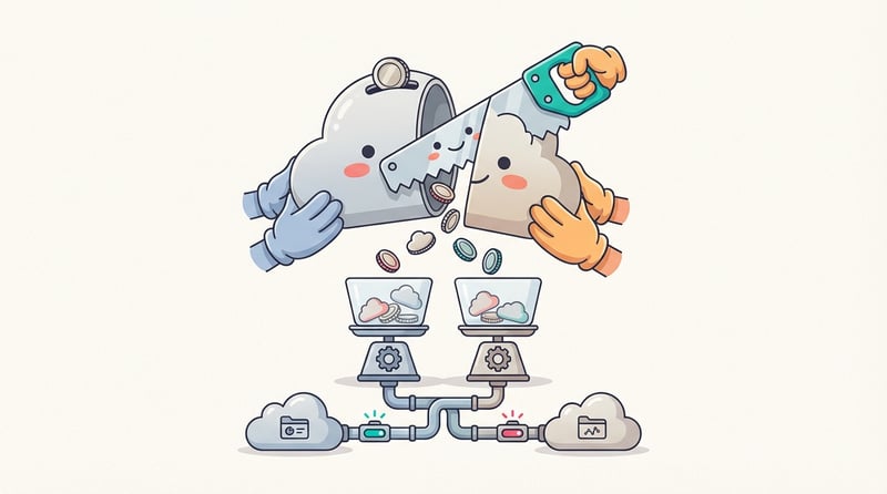 Split shared costs for accurate cloud cost allocation