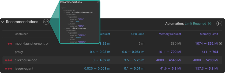 Get actionable recommendations to eliminate Kubernetes CreateContainerConfigErrors