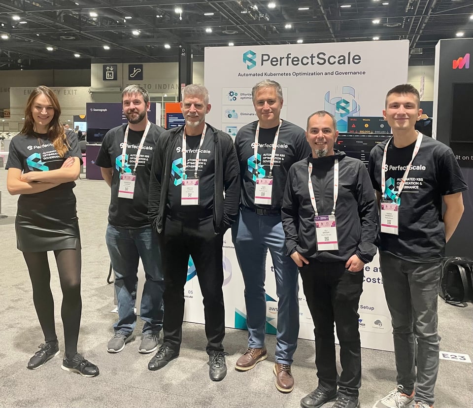 PerfectScale's team at KubeCon North America
