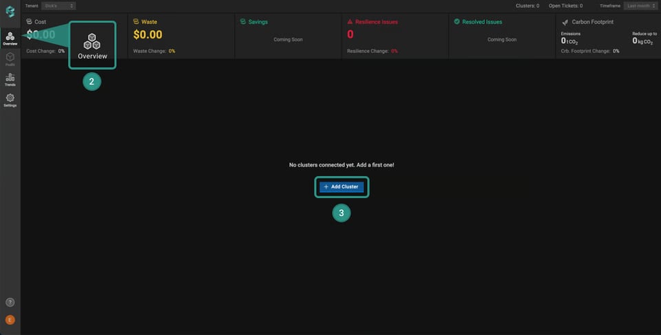 PerfectScale Onboard Cluster