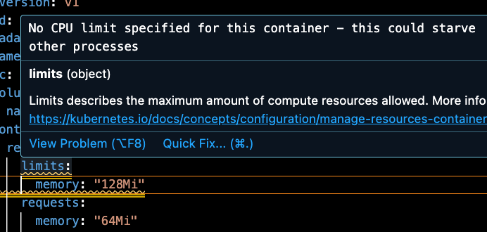 Kubernetes CPU Limits