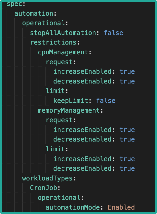 YAML configuration
