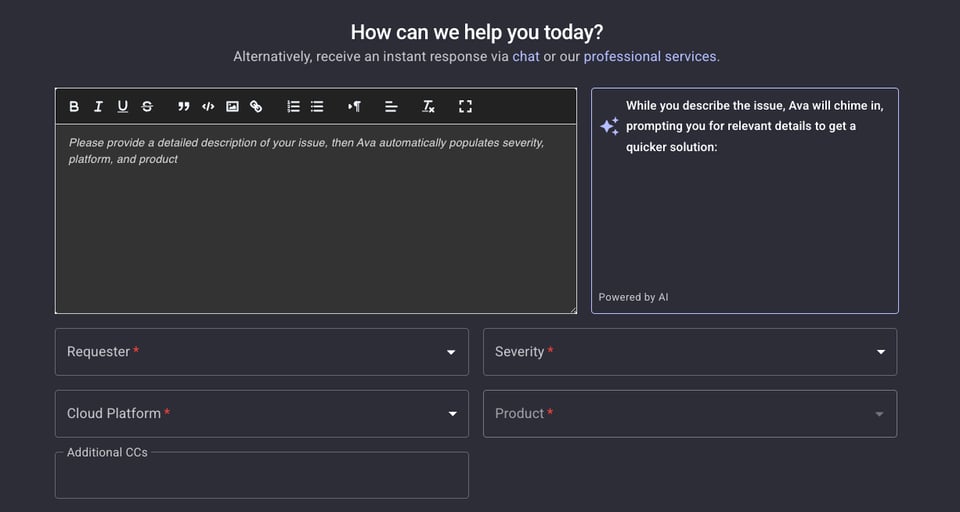 Cloud Intelligence™ - Connect to Human Expert 