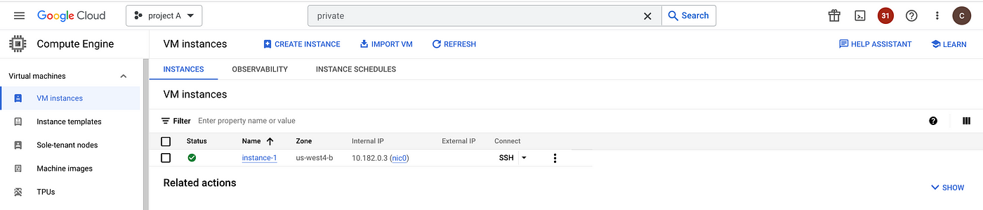 google cloud shared vpc